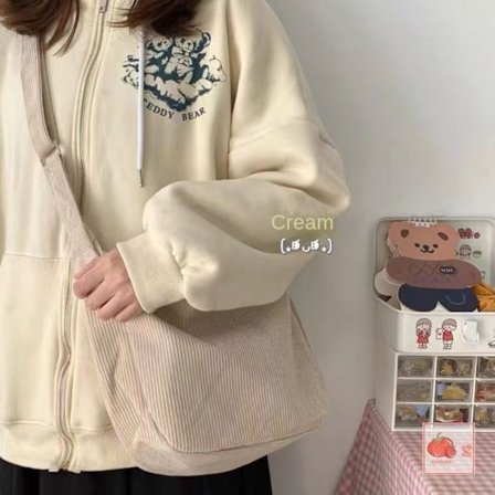 Vakosametti Crossbody Laukku Olkalaukku BEIGE