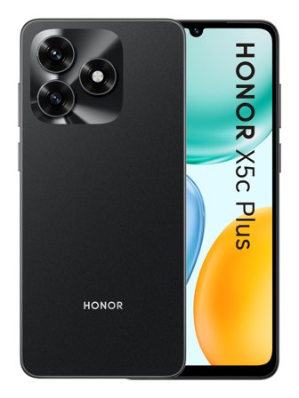 HONOR X5c Plus 6.74 Inch MagicOS 9.0 4GB RAM 128GB Storage Midnight Black Mobile Phone