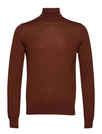 Flemming Turtle Neck 3111 Knitwear Turtlenecks Brun Samsøe Samsøe