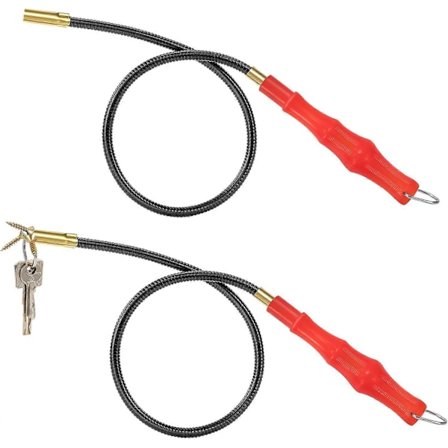 Magnetisk løfter magnetisk stanggriber 56 cm fleksibel magnetisk stang, bøjelig magnetisk griber til montering af metaldele 2 stk