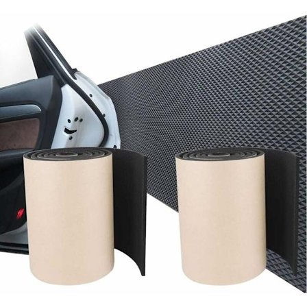 Vægbeskytter til garage, selvklæbende, 2 ruller, 200 cm