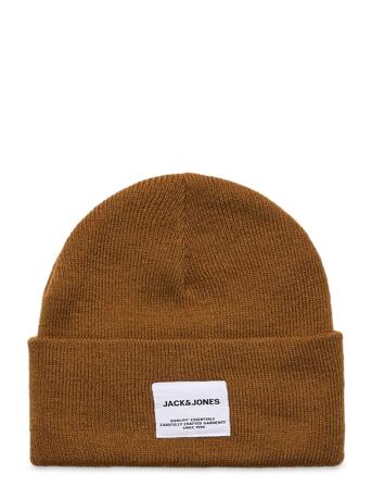 Jaclong Knit Beanie Jnr Accessories Headwear Hats Beanies Ruskea Jack & J S