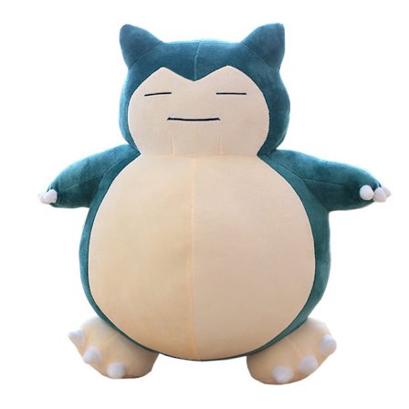 Gigant Snorlax plysjdukke søt bjørn stor plysjmyk pute utstoppet dukkegave til barn-30cm