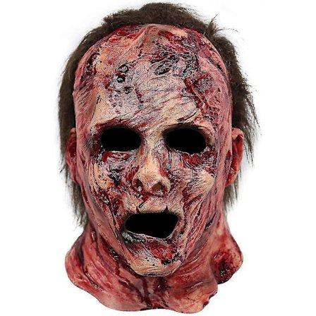 Halloween Party Rekvisitter Skummel Maske Michael Myers Morder Maske Cosplay Masker Skrekkmaske Skummel Maske Hode (FMY) A