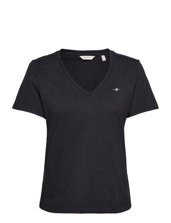 GANT | Reg Shield Ss V-Neck T-Shirt | S
