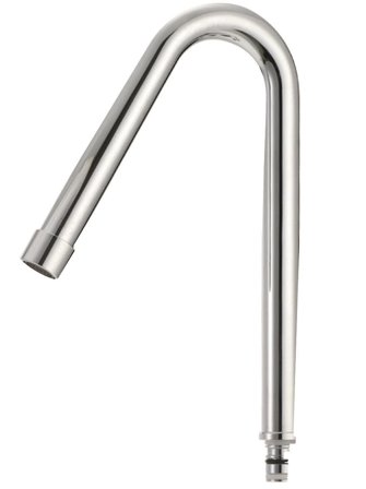 Mora 708769.AE Utloppspip svängbar, krom, Badrum