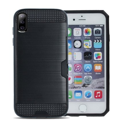 iPhone XS Max - Defender Kort Skal - Svart