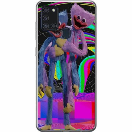 Samsung Galaxy A21s Genomskinligt Skal Huggy Wuggy