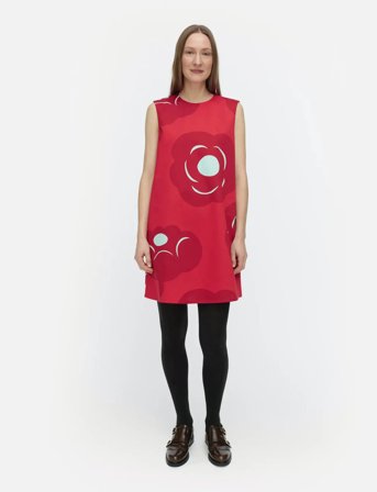 Marimekko Siluetti Tumma - Red - 40