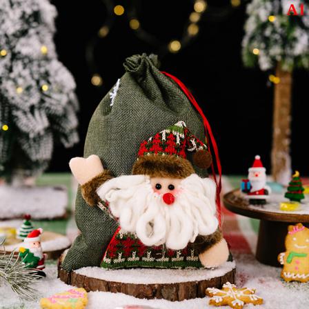 Rumsinredning Dimensionell Docka Presentpåse Julklappspåsar New Ye