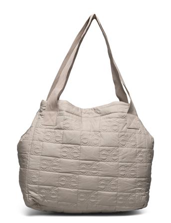 Esminna Quilt Bag Bags Totes Beige Esme Studios*Betinget Tilbud