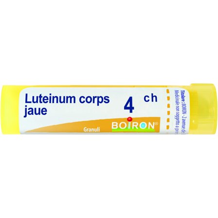 Boiron Luteinum Corps Jaune Granuli 04Ch Tubo 4g