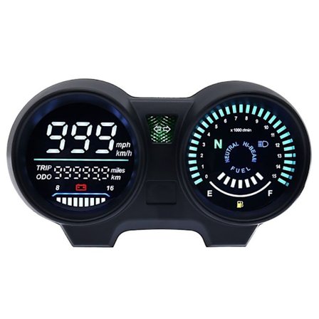 Speedometer Digitalt Instrumentbræt Motorcykel