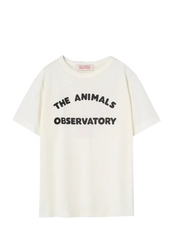THE ANIMALS OBSERVATORY | Big Rooster Kid T-Shirt White Logo 2Y | 6 Y