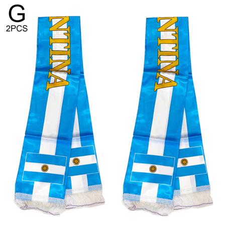 2022 England Fotbollsfans Scarf Match Day Bar Scarves Red & Whi