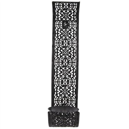 Hylla lösning vägglampa ljusstake vägg pelare ljusstakar för rumsdekoration ljusstake