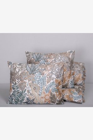 Varnamo of Sweden - Sengesett Bellö, 3 deler - Grønn - Sengesett - 150X210 - Fra Homeroom