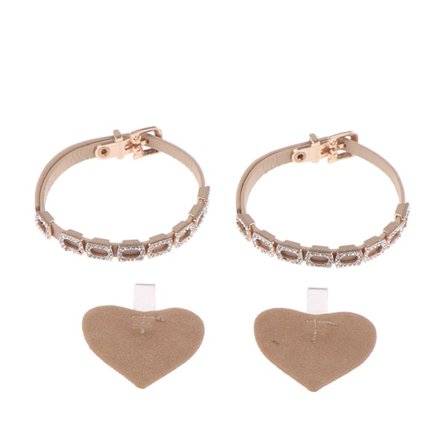 Kvinnor Skosnören Justerbart Skobälte Ankel Håller Knytband Ba Apricot