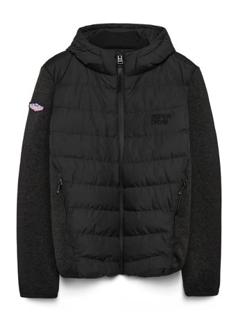Superdry | Hooded Storm Knit Hybrid Jkt | S