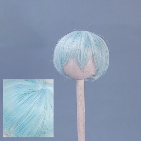 Nuken peruukki Hiukset Peruukit SININEN