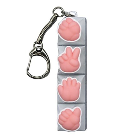 Keyboard Clicker med LED-lys Keyboard Fidget Toys D-WITHT