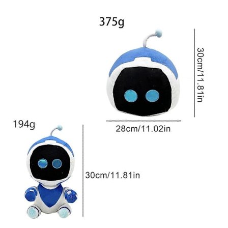 Astro's Playroom Astro Bot 12 tum Plyschdocka Play Station PS5 Fylld Plyschdocka_v (YJD)
