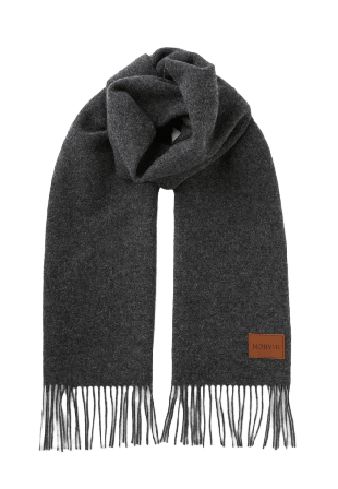 NORVIE Halsduk i ull FELIX Halsdukar & scarves Grå ONESIZE