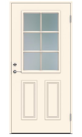 Swedoor Monteverdi Ytterdörr vit (S 0502-Y) 1980x888 mm, Dörrar