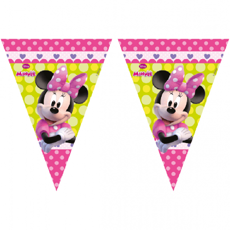 Flagguirlande Minnie Mouse