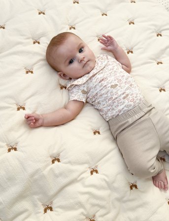 Cam Cam Copenhagen Short Sleeved Body Olivia - Pink - 74