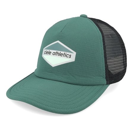 Ciele - Vert trucker Casquette - TRLCap SC Field Up Down Emerald A-Frame Trucker Dad Cap @ Hatstore