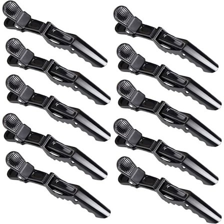 12 stk. Alligator hårklemmer, krokodille hårklemmer, salonhår