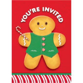 Invitasjonskort til julefesten