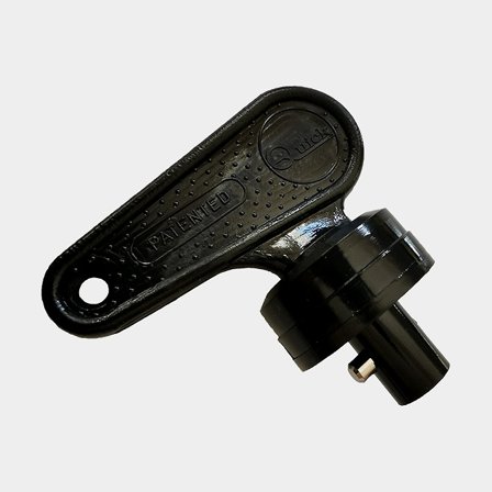 Quick Nyckel strömbrytare svart S10N