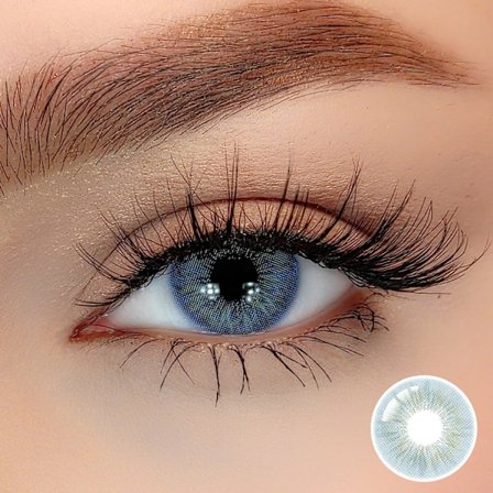 Färgade Linser – Pixie Series – 12 Månader – Neth Blue