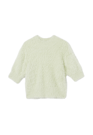 Carin Wester Lurvig jumper COLLEEN Stickat Grön S