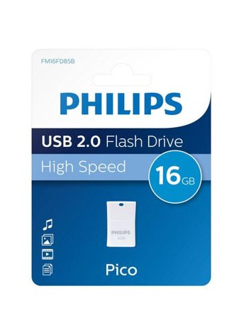 Philips FM16FD85B Pico Edition 2.0 - USB-flashstasjon - 16 GB