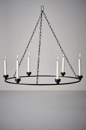 Jotex - Kaarsenkroon Zwart Zwart - HAGA - Koop Kandelaars bij Jotex