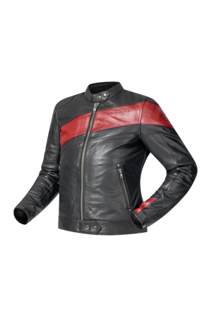 Motorradjacke Richa Paige Damen Schwarz/Bordeaux 34