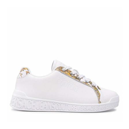 Versace Jeans Couture Sneakers , Wit , Dames , Maat: 41 EU