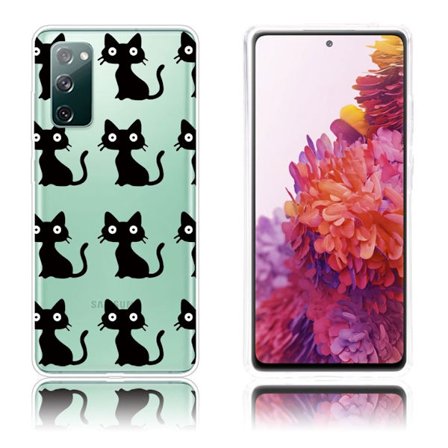 Deco Samsung Galaxy S20 FE 5G / Samsung Galaxy S20 FE skal - Svarta Katter