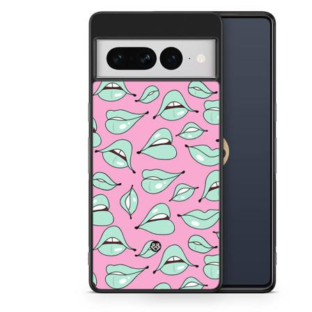 Bjornberry Skal Google Pixel 7 Pro - Gröna Läppar