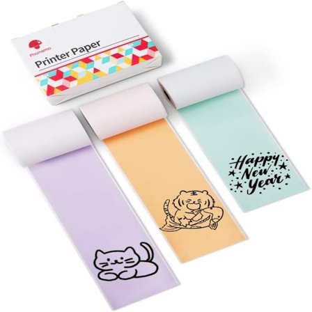 Skriv ut klistremerker Termisk skriver klistremerker 50mm*3,5m