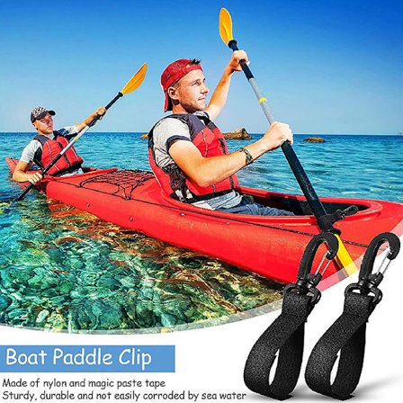2 stk dobbelpakke kajakkpadle Magic Buckle Strap Clip For Sup P