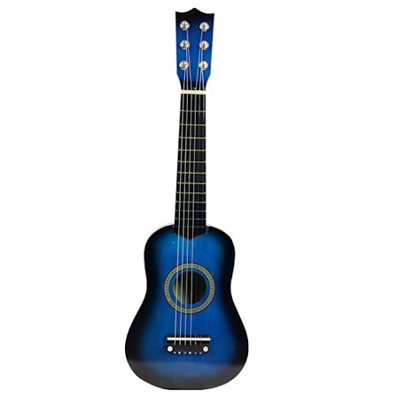 Barnas Akustiske Gitar 21 Tommer Gitar Liten Akustisk Gitar for Begynnere 6-Strengs Tre Gitar Ukulele for Begynnere - Solgul
