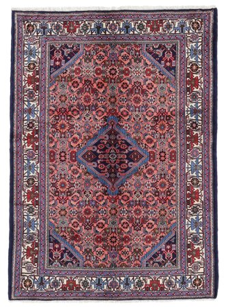 Medallion Piccolo Hosseinabad Tappeto 135X190 Lana