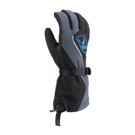Guantes de Nieve Klim Klimate Asfalto/Azul eléctrico limonada L