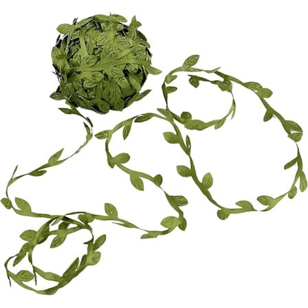 Olivolja blad spets band applikation sömnad diy hantverk perfekt applikation utsmyckning olivgrön band för hantverk blad blad trim presentinslagning 