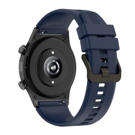 För Honor Watch GS 4 Mjuk Silikon Klockarmband 22mm Ersättningsarmband - Mörkgrön