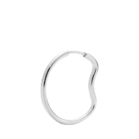 Maria Black Copenhagen 20 Hoop Silver Örhängen Dam ONESIZE